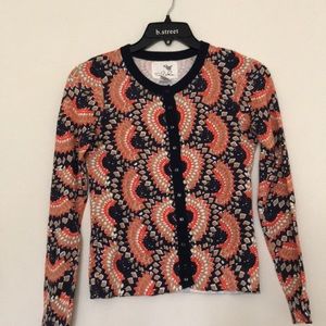 Anthropologie Tabitha Odval Black Button Cardigan